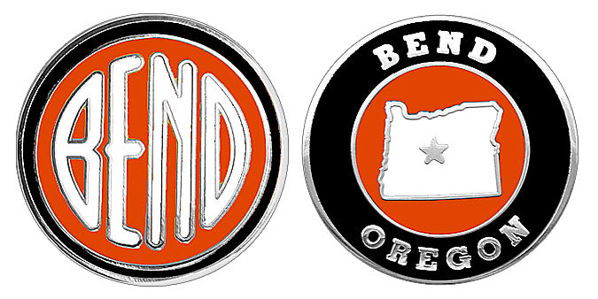 Bend, Oregon Theme Premium Ball Marker (OSU)
