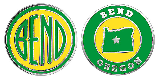 Bend, Oregon Theme Premium Ball Marker (Oregon)