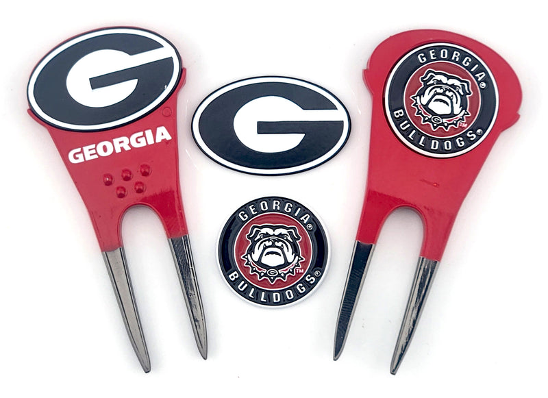 Georgia Bulldogs 2 Ballmarker Divot Tool