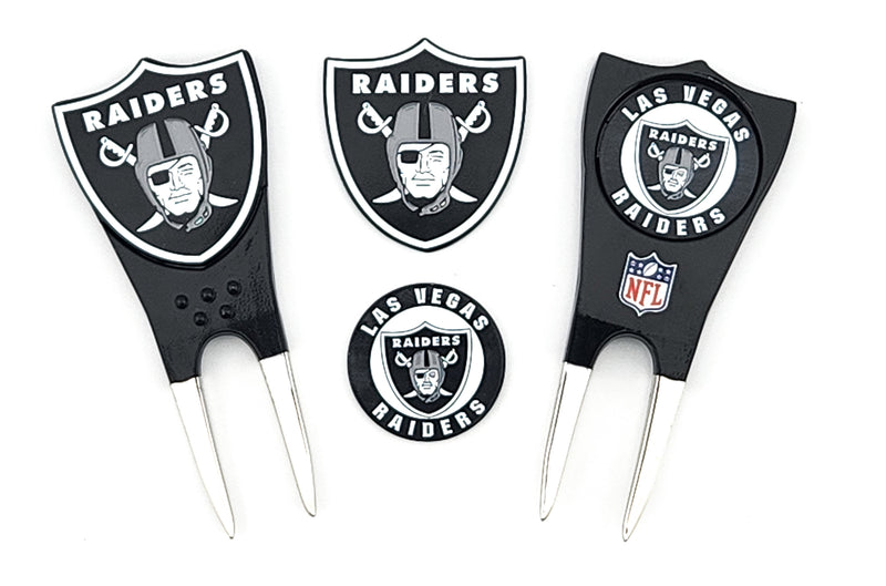 Las Vegas Raiders 2 Ballmarker Divot Tool