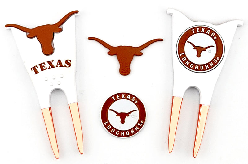 Texas Longhorns Divot Tool (WHITE)