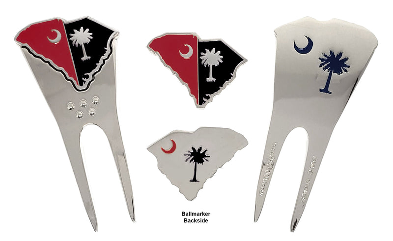 South Carolina Theme Divot Repair Tool TEAM COLORS