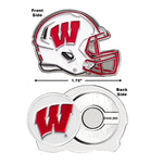 Wisconsin Badger Helmet MondoMark (1.75")